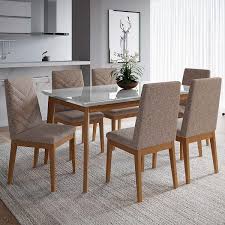 Moderno comedor elaborado en madera maciza de tzalam. Juegos De Comedor Julien 6p Diseno De Sala Comedor Juego De Comedor Comedores De Madera Modernos