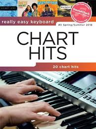 Hal Leonard Easy Keyboard Chart Hits