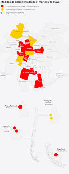 También la comuna de ñuñoa saldrá de cuarentena después de 7 semanas con la medida vigente. Mapa Estas Son Las Nuevas Comunas Que Entran En Cuarentena Total Desde Este Martes