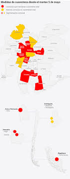 Veintiocho comunas retroceden a cuarentena: Mapa Estas Son Las Nuevas Comunas Que Entran En Cuarentena Total Desde Este Martes