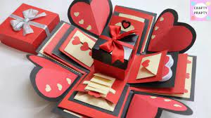 Welcome to handmade cards ideas. How To Make Explosion Box Diy Valentine S Day Explosion Box Explosion Box Tutorial Youtube