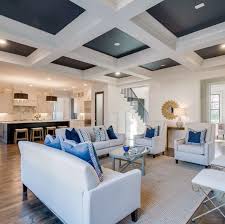 Broken windows, sunken ceilings (piss yellow vinyl). Top 50 Best Coffered Ceiling Ideas Sunken Panel Designs