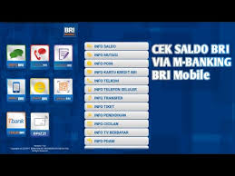 Nonton bola online adalah situs yang menyajikan nonton tv bola online live streaming semua siaran lokal hingga internasional, net, trans tv, trans 7, metro tv, tv one, kompas tv, sctv, antv, mcn & rcti, bein sports 1, bein sports 2 & bein sports 3. Cek Saldo Bri Via M Banking Bri Mobile Youtube