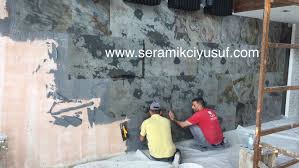 Thinstone Uygulamasi Mars Mobilya Yusuf Ates Kayseri Seramik Fayans Granit Ustasi