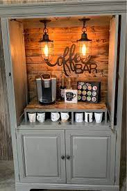 This bar with wine storage brings a traditional look with contemporary flair into your dining room, kitchen or den. 40 Best Coffee Bar Ideas Stations For 2021 Crazy Laura