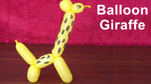 In this easy balloon animals for beginners video. Easy Balloon Animals By Sonia Goyal Learn Balloon Giraffe Sonia S Craft Workshop 2 Youtube