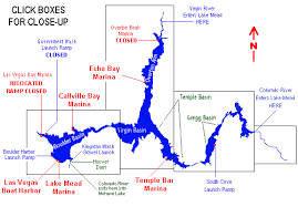 Map Of Lake Mead