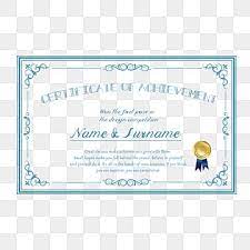 Blue Elegant Certificate Border Border Clipart Frame Retro Png Transparent Clipart Image And Psd File For Free Download In 2021 Certificate Border Clip Art Frames Borders Clip Art
