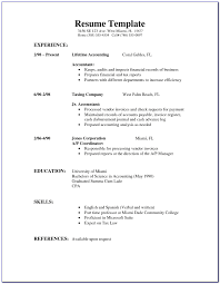 With the correct resume format and optimization, you can apply for fewer jobs but have a better chance of landing an interview. Example Of Simple Resume Format Vincegray2014