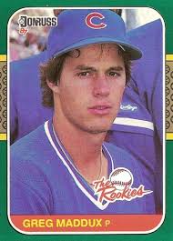 The Greg Maddux Rookie Cards and Other Vintage Cards
