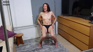 Nipple Vibrators Locked To Ks Piercings While She Is Tied