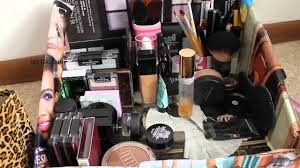 diy makeup storage from bo cartons