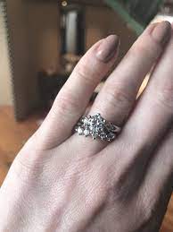 Young Forever Remade Bridal Set Custom Engagement Rings Custom Engagement Ring Engagement Rings White Gold Wedding Bands