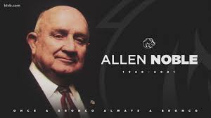 Famed Boise State donor, Allen Noble, dies at 93