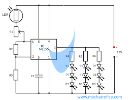 Beams mb710 led night light provides automatic safety lighting in a sleek, modern design to complement any home decor. Automatic Light Control Circuits