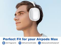 Amazon.com: for AirPods Max Case Cover Headphones Clear Soft TPU Silicone  Ear Cups Cover Ear Pad Case Headband Cover for AirPods Max Accessories  Anti-Scratch Sweatproof Protector for AirPods Max Translucent White :