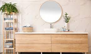 One option is to cover up the countertops. Bathroom Countertops Ideas For Your Home Design Cafe