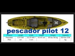 The pilot drive propeller system effortlessly propels the boat, even in reverse, while leaving both hands free. Kayak Fishing Review Perception Pescador Pilot 12 Pedal Drive Kayak Tips W Ty Youtube