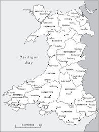 One more map showing england counties. Map In Wales And The British Overseas Empire