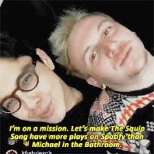 Behind the stage with Gerard Canonico & George Salazar