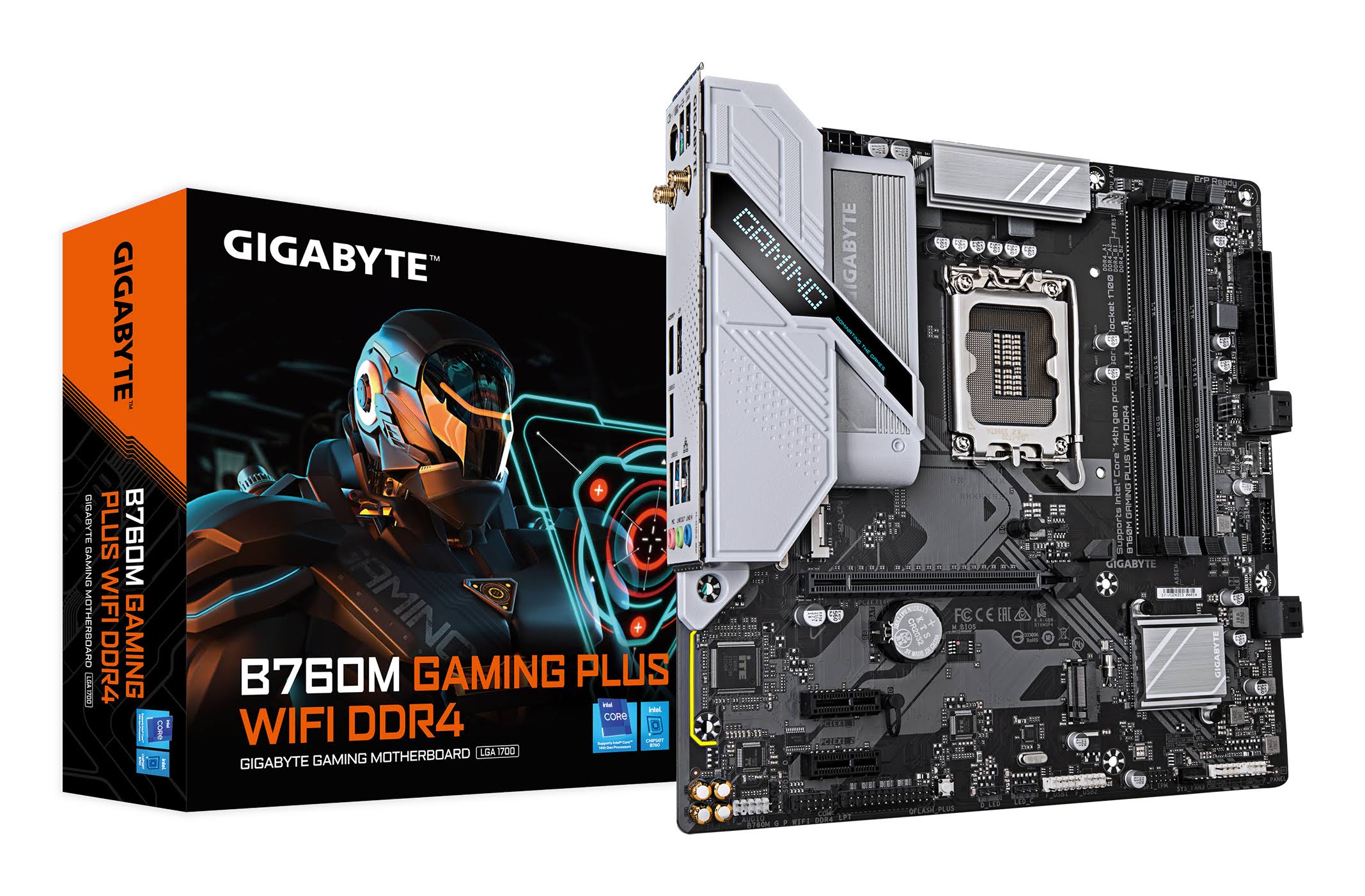 Gigabyte B760M Gaming Plus WIFI DDR4 microATX Motherboard