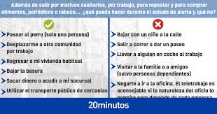 La ley orgánica 4/1981, de 1 de junio establece que el estado puede recortar ciertos derechos y que el control del orden interno pasa a ser controlado por las fuerzas la información. Estado De Alarma En Espana Que Se Puede Hacer Y Que No