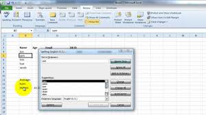 Videoexcel How To Use The Spell Checker In Excel 2010 Like A Pro Youtube