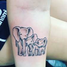 An asian elephant or an african elephant. Elephant Family Tattoo Ideas To Try In The Last 3 Months
