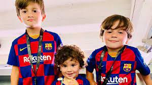 Thiago (born 2012), mateo (born 2015) and ciro (born 2018). Thiago Messi Mateo Messi Ciro Messi Lionel Messi S Children Who Is The Most Handsome Youtube