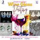Wine Glass Painting Class event in Canton, OH