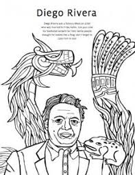 Diego Rivera Coloring Pages Frida Kahlo Coloring Pages Studio T Blog Diego Rivera Diego Rivera Art Coloring Pages