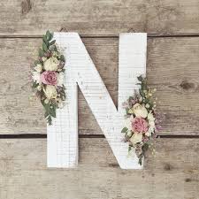 Wild Dried Roses Dried Eucalyptus Pepper Grass Caspia And Other Botanicals Make Up This Unique Letter D Shabby Chic Nursery Boho Nursery Decor Chic Nursery