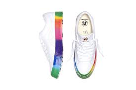 You sketch out every item yourself? See Tyler The Creator S Pride Inspired Golf Le Fleur X Converse Shoe