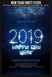 New Year Party Flyer Clubs Parties Events Party Flyer New Years Party Flyer