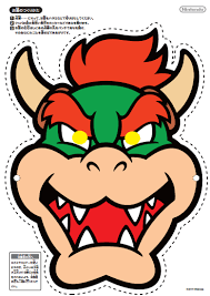 Japan Nintendo Releases Free Paper Bowser Mask For Setsubun Super Mario Bros Birthday Party Nintendo Party Super Mario Bros Party