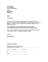 Request for bank statement through mail. Request For Bank Statement Template