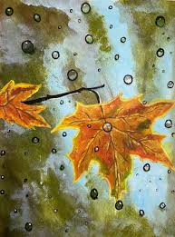 The diy fall sign i posted over on flower patch farmhouse is painted with fall leaves and acorns. Acrylic Painting Of Autumn Leaves Painting Painting Tutorial Painted Leaves