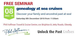 This bag should contain items you will need on the first and last day of your . Unlock The Past Cruises Free Seminar Learn About Cruising Generally From The Experts Phil Hoffmann Genealogy Cruising From Unlock The Past Cruises Sydney To Singapore Cruise Mar Apr