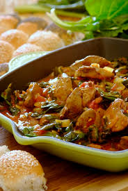 Maybe you would like to learn more about one of these? Spicy Chicken Livers With Spinach Great Chicken Recipes Poultry Recipes Chicken Liver Recipes