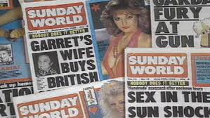 It was published in dublin between 14 april 1895 and 17 october 1897. Rte Archives Media Sunday World Tops Sales