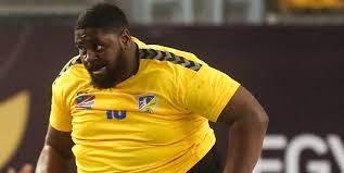Gauthier mvumbi experienced what was probably the most memorable moment for him at this (everything about the handball world cup). Handball Wm Kongo Koloss Gauthier Mvumbi Man Of The Match Express De