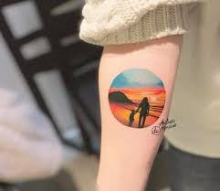 See more ideas about landscape paintings, landscape art, painting. Sunset Tattoo By Andrea Morales Post 28267