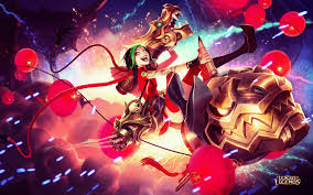 Firecracker Jinx League Of Legends Wallpaper Desktop Backgrounds Best Wallpapers Hq Jinx League Of Legends League Of Legends Game League Of Legends