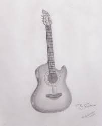 My Guitar Drawing By Radexopoblete On Deviantart Guitar Drawing Pencil Art Drawings Drawings