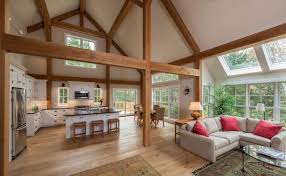Any of the plans shown can be altered in any way to fit your style, size requirements and budget. Small Post And Beam Floor Plan Eastman House Barn House Interior Beam House Wooden House Plans