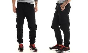 Akademiks Mens Cargo Joggers Groupon Goods