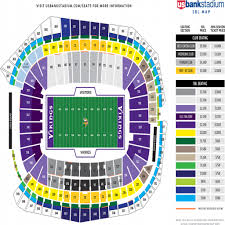 46 Complete Us Bank Stadium Seating Map