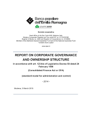 Inserisci semplicemente il nome della città per accedere all'elenco. Report On Corporate Governance And Ownership Structure