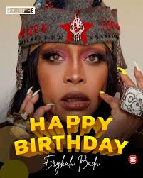 Happy Birthday, Erykah Badu!🎂Salute!🫡♓️ . . . #erykahbadu #happybirthday  #rnb #hiphop #birthday #pisces #piscesseason #culture #follow