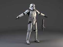 Star Wars Storm Trooper Rigged For Maya 3d Model Star Wars Stormtrooper Ultimate Star Wars